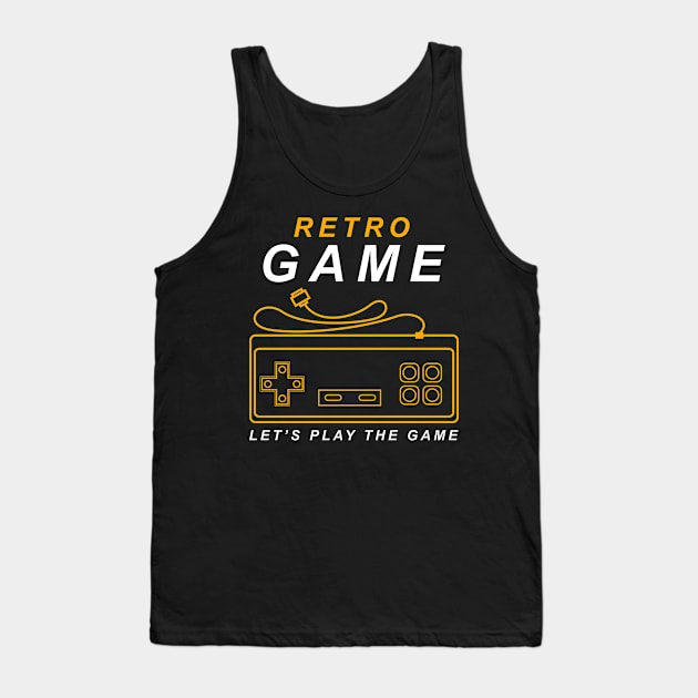 Retro game stick Tank Top by Pixel Poetry